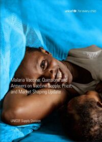 UNICEF Vaccine price, supply and market shaping